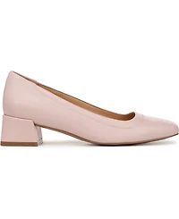 Naturalizer Women's Huntley Square Toe Block Heel Pumps