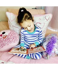 Mightly Kids Kids' Fair Trade 100% Organic Cotton Tight Fit Pajamas, 2-Piece Set