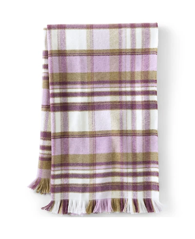 Lands' End Luxe Cashtouch Throw Blanket