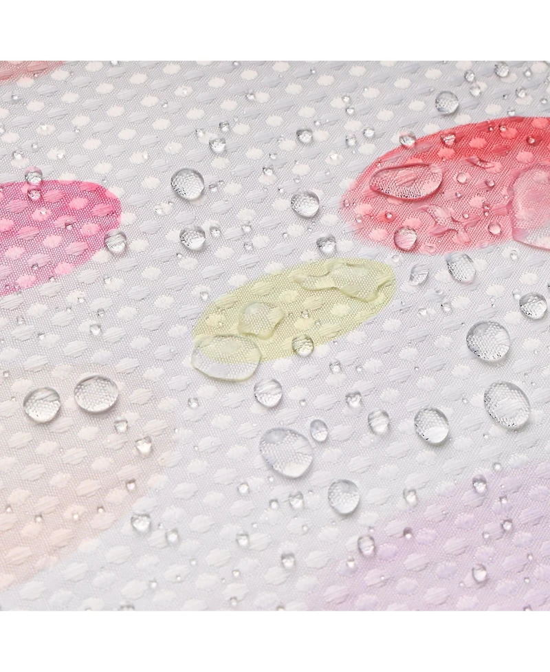 Awesome Home Watercolor Painter Dots Texture Shower Curtain, 72"X72"