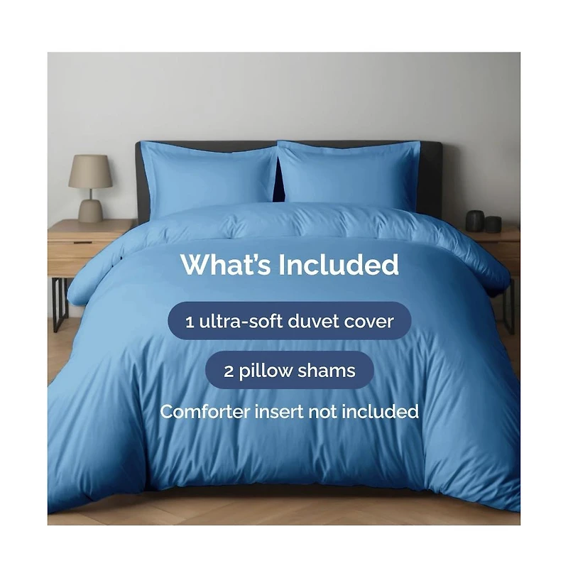 Premium Microfiber Duvet Cover Set