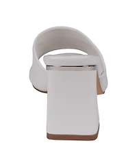 Gc Shoes Women's Soho Square Toe Block Heel Dress Sandals