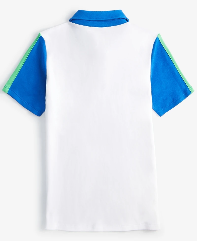 Epic Threads Little & Big Boys Colorblocked Polo, Exclusively at Macy's
