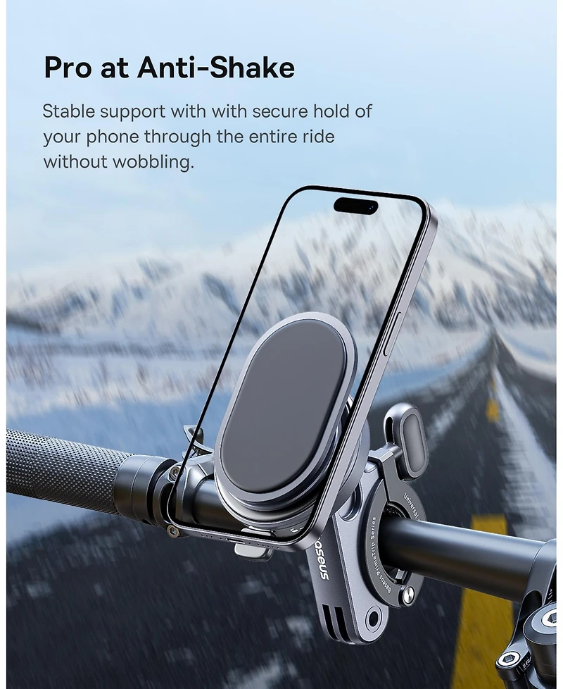 Baseus PrimeTrip Bike Phone Mount Motorcycle Mount Holder for Bicycle