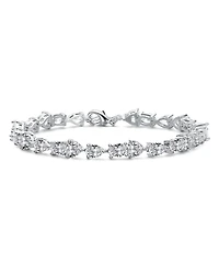 Eternal Sparkle Clear Cubic Zirconia Tennis Bracelet