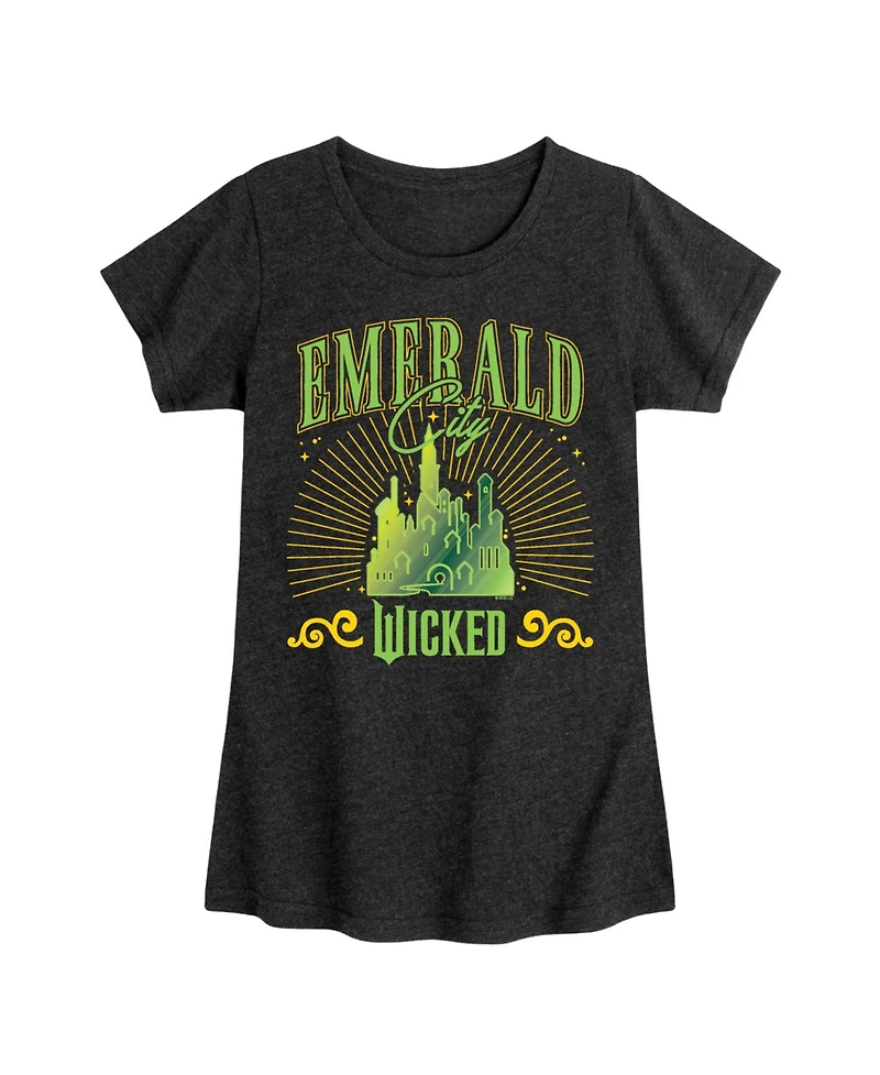 Wicked Big Girls Emerald City Graphic Tee