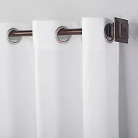 Lindstrom Textured Draft Shield Fleece Insulated Room Darkening Grommet Curtain Panel