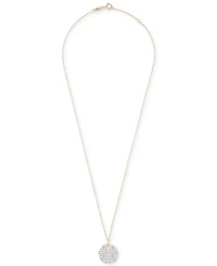 Diamond Double Happiness Pendant 18" Necklace (1/4 ct. t.w.) in 10k Yellow Gold, Exclusively at Macy's