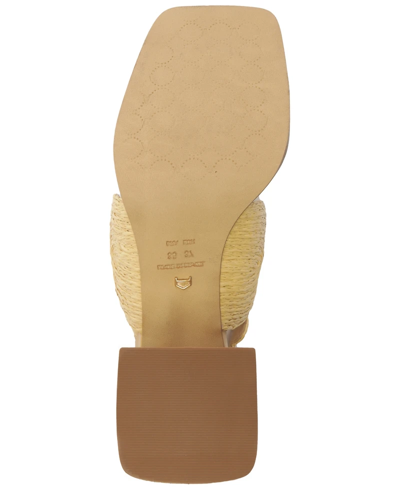 Arezzo Women's Thalia Mid-Block Sandals