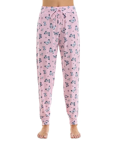 Roudelain Women's Printed Jogger Pajama Pants