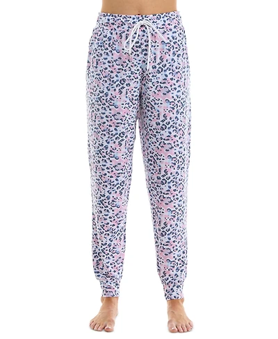 Roudelain Women's Printed Jogger Pajama Pants