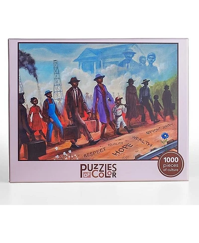 Puzzles of Color Migration Westbound By Joseph Watson - 1000 Piece Puzzle
