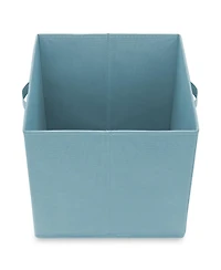 Casafield Set of 6 Fabric Storage Cube Bins, Red - 13" Collapsible Foldable Cloth Baskets for Shelves and Cubby Organizers