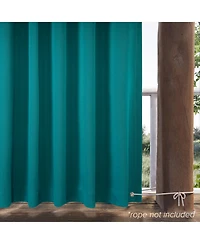 Awesome Home Outdoor Cabana Solid Uv Protected Privacy Tab Top Curtain Panel, 52"x108"