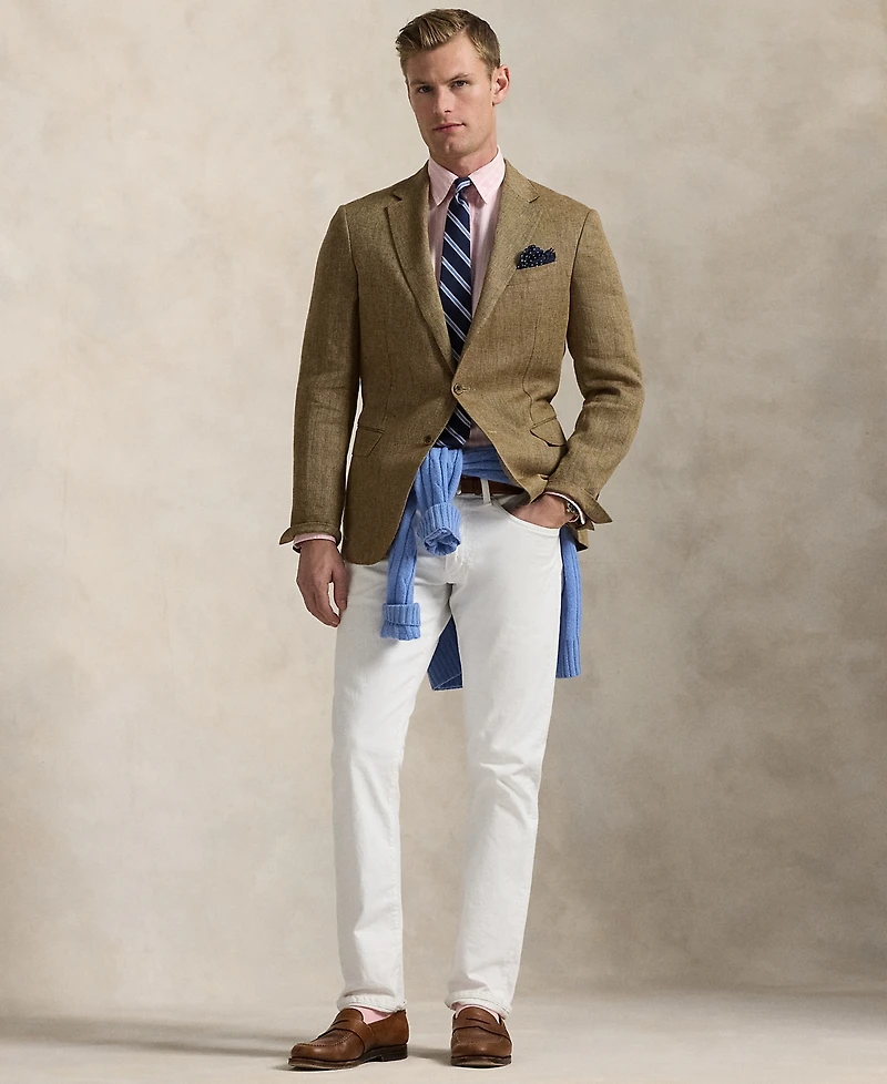 Polo Ralph Lauren Men's Polo Modern Linen Twill Sport Coat