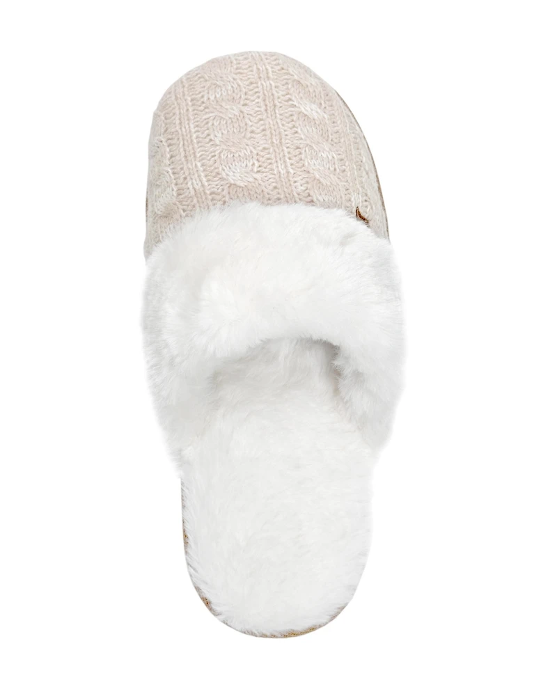 Heat Holders Women's Aria Faux Fur Scuff Slippers