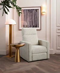 Homelegance 30" White Label Avenue Swivel Glider Reclining Chair