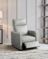 Homelegance 30" White Label Avenue Swivel Glider Reclining Chair