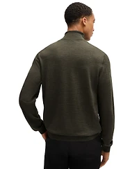 Boss by Hugo Boss Men's Slim-Fit Rollneck Merino Wool Sweater