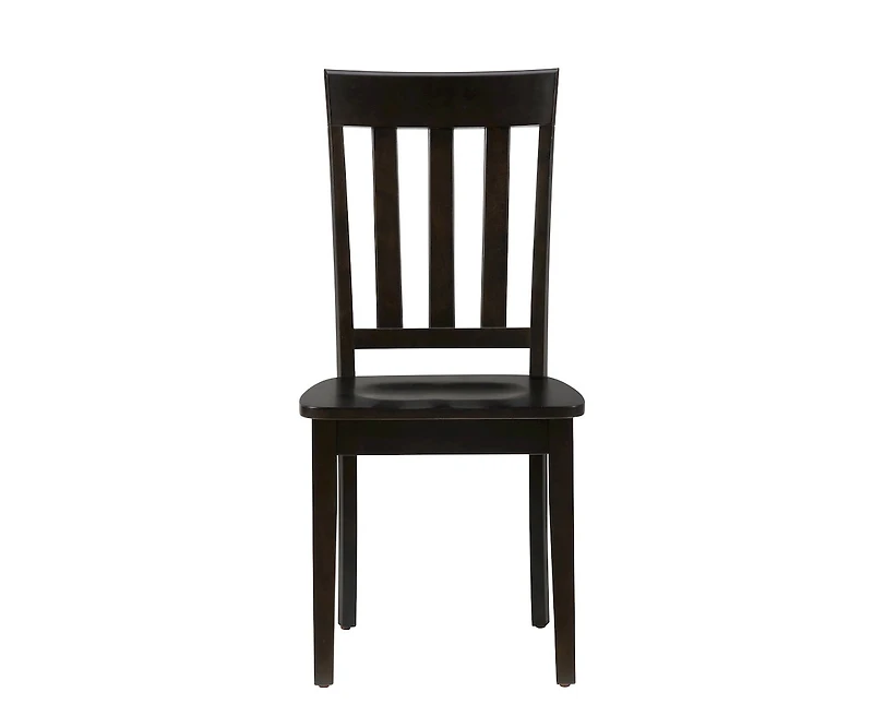 Jofran Simplicity Solid Wood Classic Slat Back Dining Chair (Set of 2