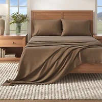 Turkish Cotton Double Brushed Flannel Bed Sheet Set