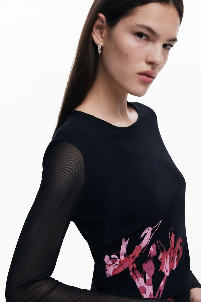 Desigual Women's Asymmetric lily long dress