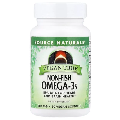 Source Naturals Nutrition True Non-Fish Omega-3s 300 mg