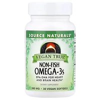 Source Naturals Nutrition True Non-Fish Omega-3s 300 mg
