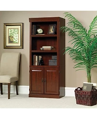 Slickblue High 3-Shelf Wooden Bookcase with Storage Drawer