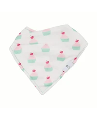 GooseWaddle Slice Slice Baby And Pizza 2 Pack Muslin & Terry Cloth Bib Set