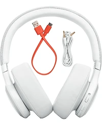 Jbl Live 770NC Bluetooth Over Ear Headphones-White