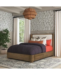Nordic King Upholstered Storage Bed