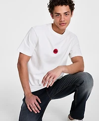 Hugo by Boss Men's Derdcho Relaxed Fit Short Sleeve Logo Graphic T-Shirt