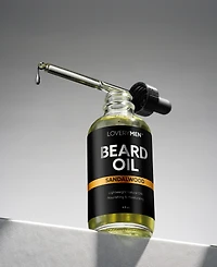 Lovery LoveryMen Sandalwood Beard Oil, 4 oz.