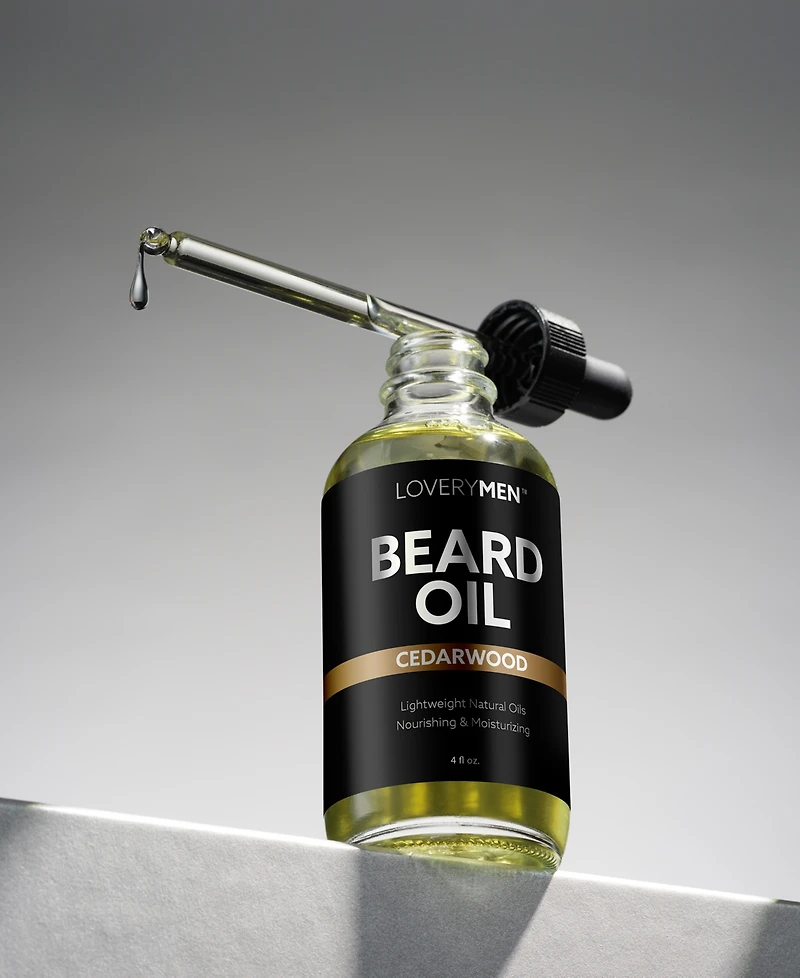 Lovery LoveryMen Cedarwood Beard Oil, 4 oz.