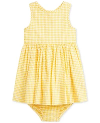 Polo Ralph Lauren Baby Girls Cotton Gingham Seersucker Dress