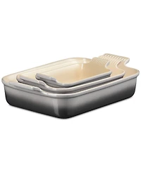 Le Creuset Set of 3 Heritage Bakers