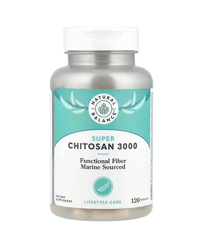 Natural Balance Super Chitosan 3000 | 120 VegCaps