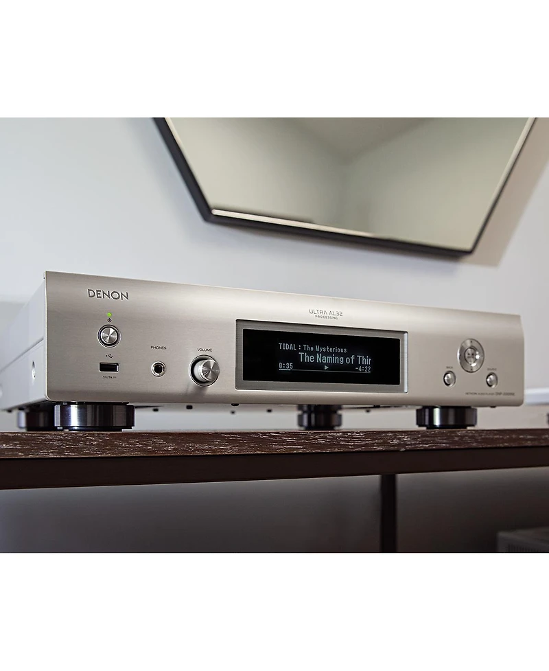 Denon Dnp-2000NE Network Player with Ultra AL32 Processing and Heos Built-In