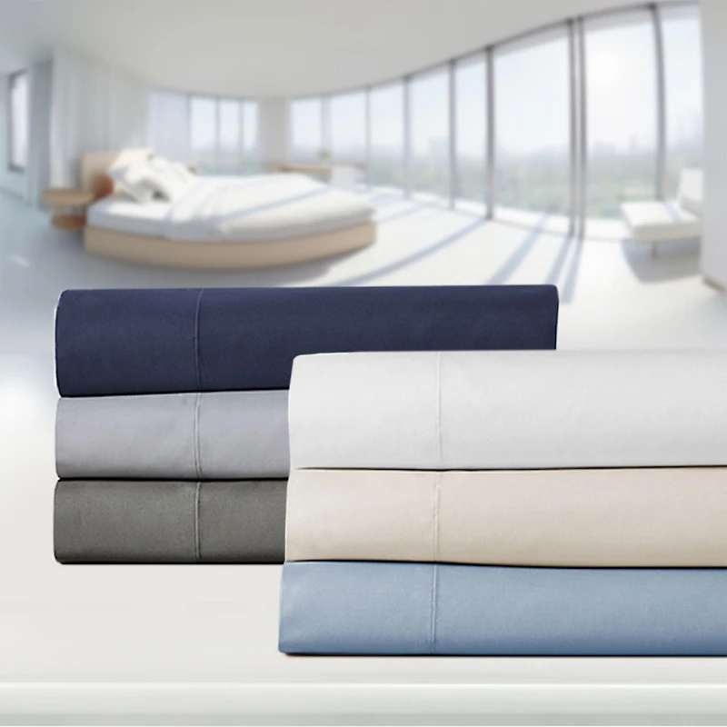 California Design Den Luxury 1000 Thread Count 100% Cotton King Pillow Cases Set of 2 - Smooth Sateen, Crisp Hotel