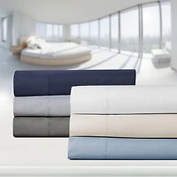 California Design Den Luxury 1000 Thread Count 100% Cotton King Pillow Cases Set of 2 - Smooth Sateen, Crisp Hotel