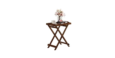Portable Folding Snack Table – Lightweight Tv Tray for Bed, Sofa, or Living Room Use