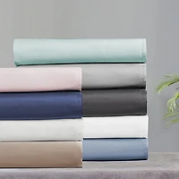 Queen Pillowcases - 100% Cotton, Set of 2 Soft & Cooling Sateen Weave Cases, Perfect Fit for Pillows by California Design Den