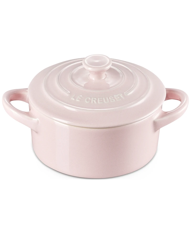 Le Creuset Stoneware 8 oz. Mini Round Cocotte with Lid