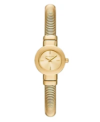 Michael Kors Women's Gramercy Two-Hand Gold-Tone Stainless Steel Watch, 21mm