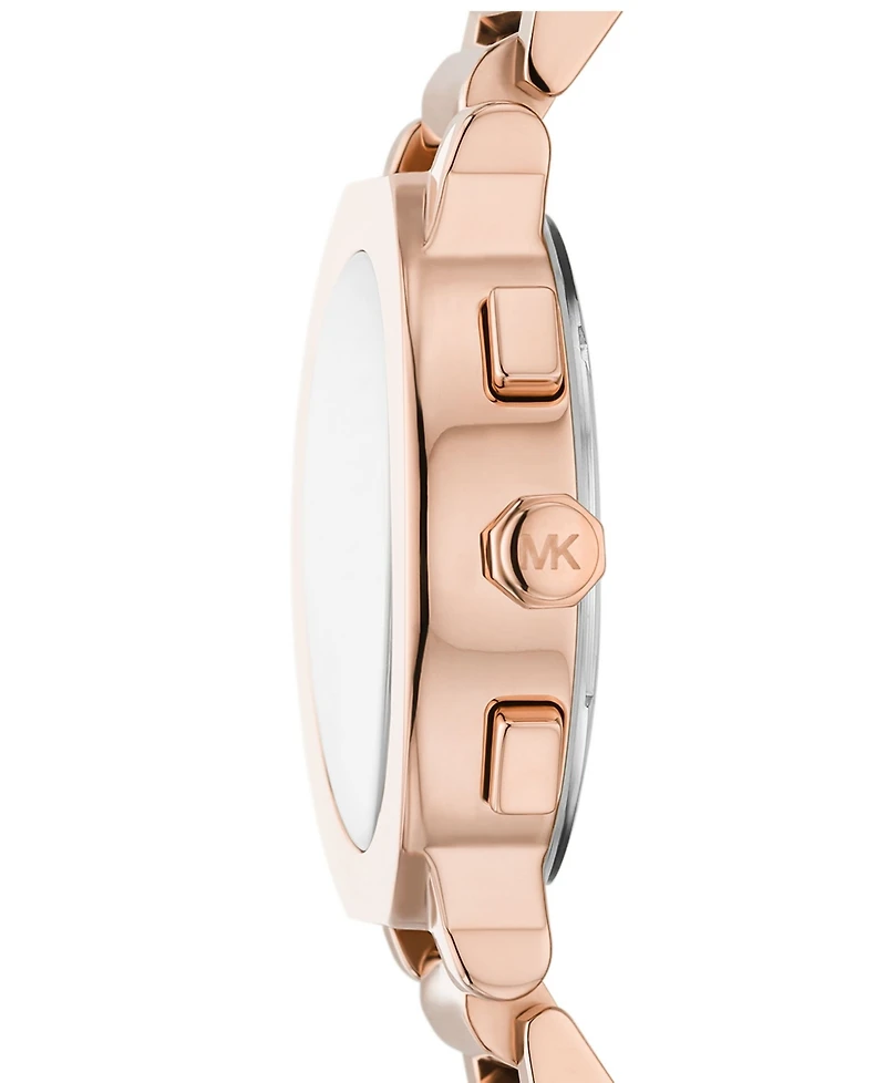 Michael Kors Women's Gramercy Chronograph Rose Gold-Tone Stainless Steel Watch, 40mm