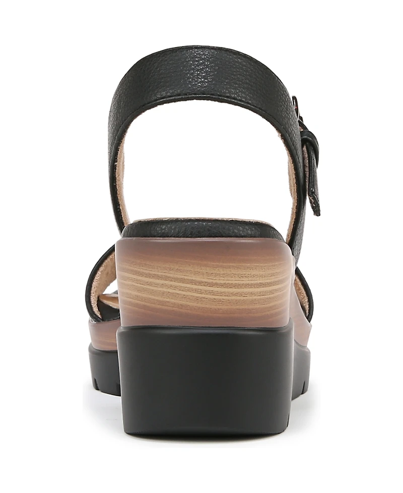 Soul Naturalizer Women's Graciela Round Open Toe Wedge Sandals