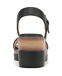 Soul Naturalizer Women's Graciela Round Open Toe Wedge Sandals