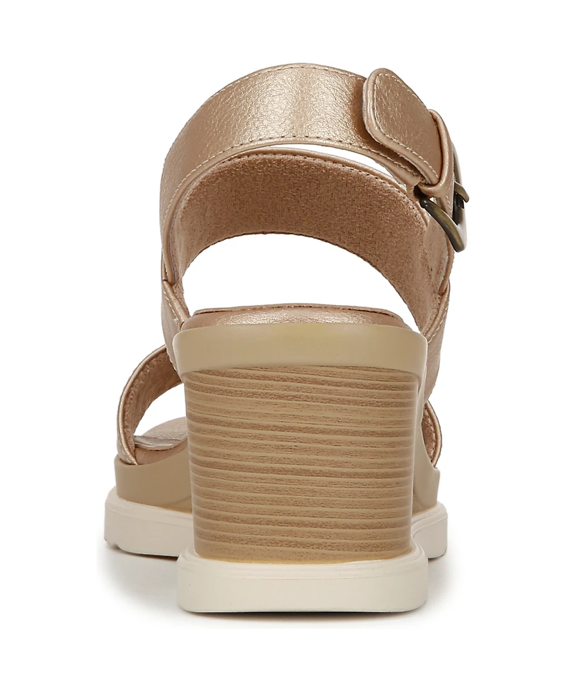 Soul Naturalizer Women's Livia Slingback Wedge Sandals