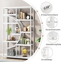 Tribesigns 9-Tier Shoe Storage Organizer, Heavy Duty 72-Pair Shoe Rack for Closet, Entryway, Bedroom, or Hallway, Black Shoes Shelf with Side Hooks, P